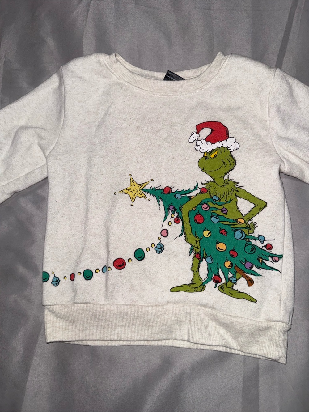 GUC | Toddler Grinch Christmas Sweatshirt | 4T